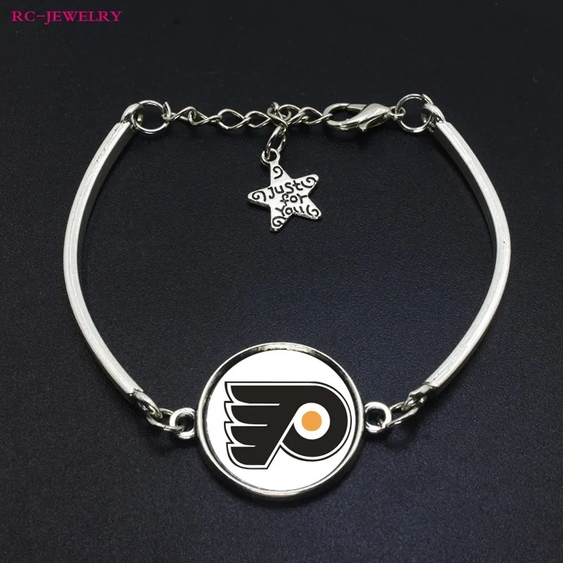 58 # Мода Арканзас Филадельфия трапеция команда браслет ручной работы сплава Bracele