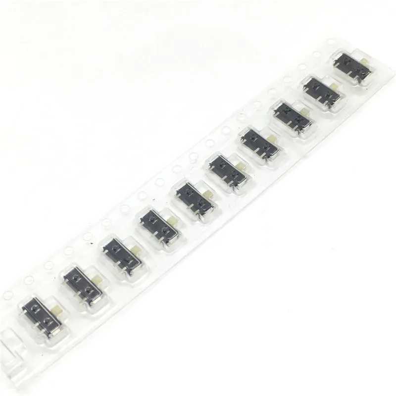 10 шт Мини 7-контактный на включение/выключение 1P2T SPDT MSK-12C02 SMD Переключить ползунковый переключатель для MP3 MP4
