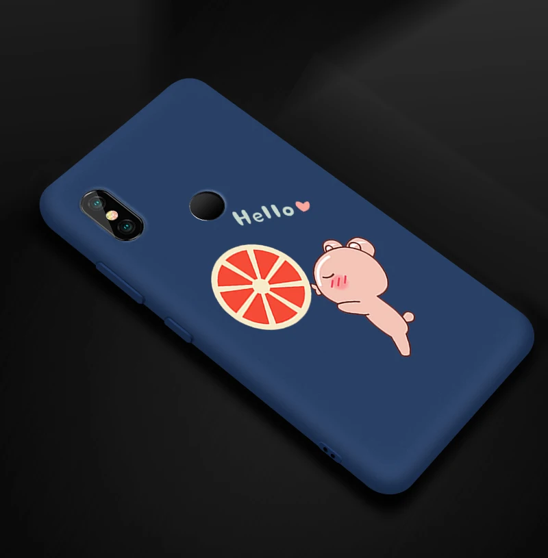 16 Для Xiaomi Redmi Note 4 4X7 6 Pro 4A 4X S2 тонкий мягкий ТПУ Матовый яркий цвет разноцветная задняя крышка Funda для Xiaomi Mi A2 Lite чехол - Цвет: 16