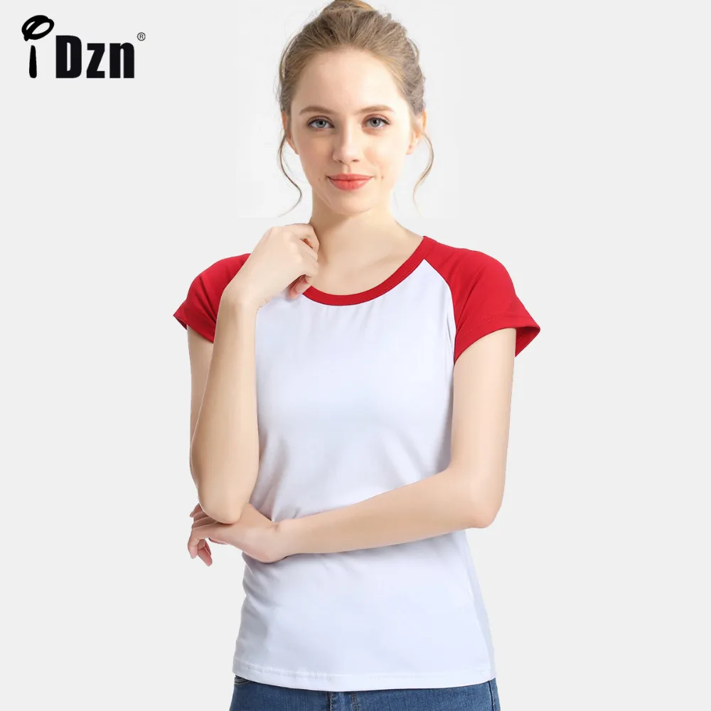 IDzn новые модные повседневные женские футболки в стиле панк готика хип хоп