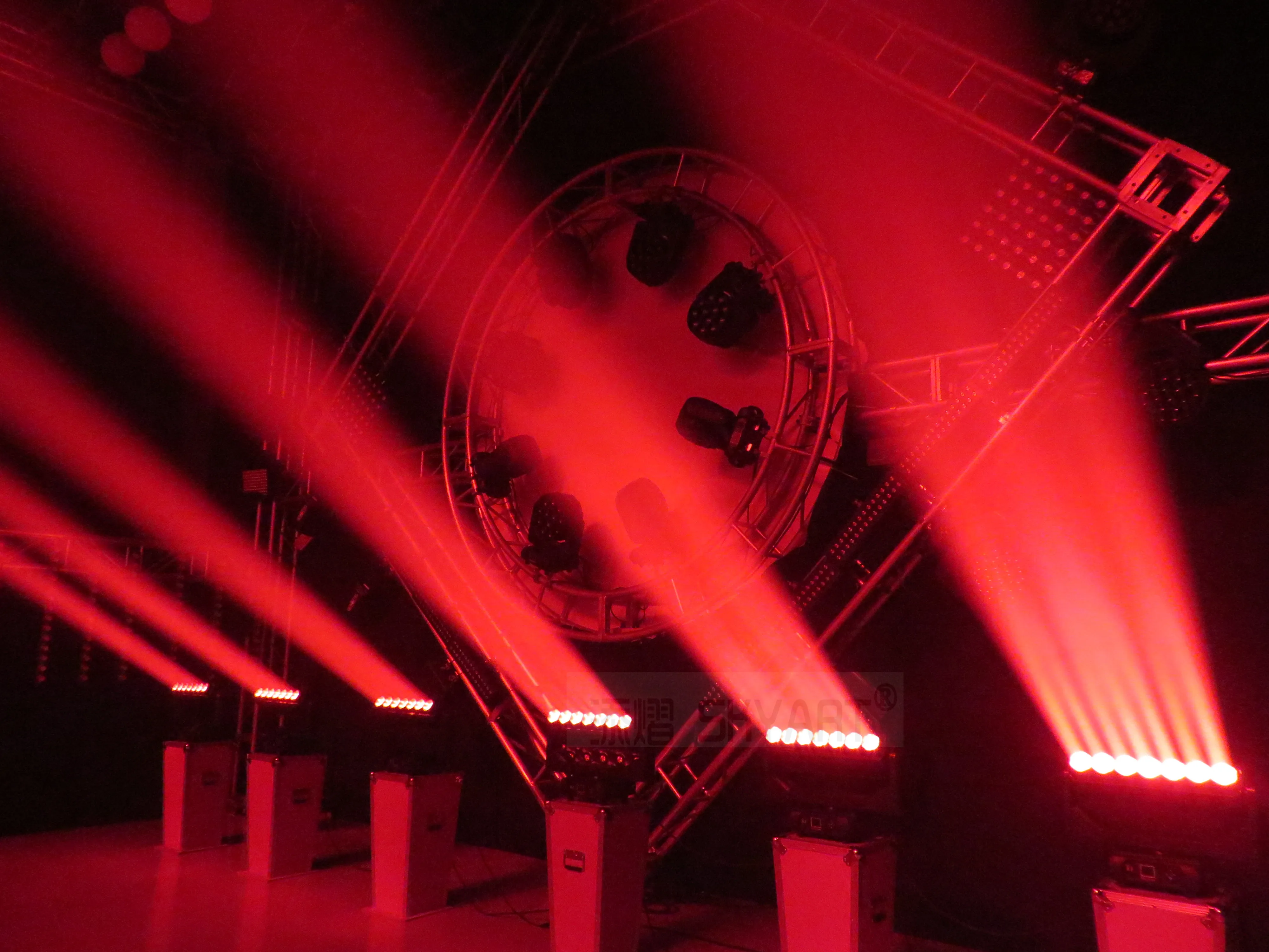 DJ Disco Club LED bar pixels 7x40w rgbw 4in1 zoom wash beam led moving head | Stage Lighting Effect