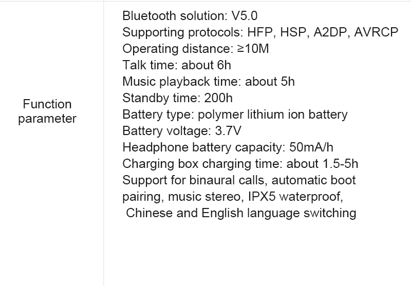 Nasin TWS29 IPX5 Водонепроницаемый Bluetooth 5,0 настоящая беспроводная гарнитура Мини сенсорные стерео наушники с зарядным устройством для Xiaomi