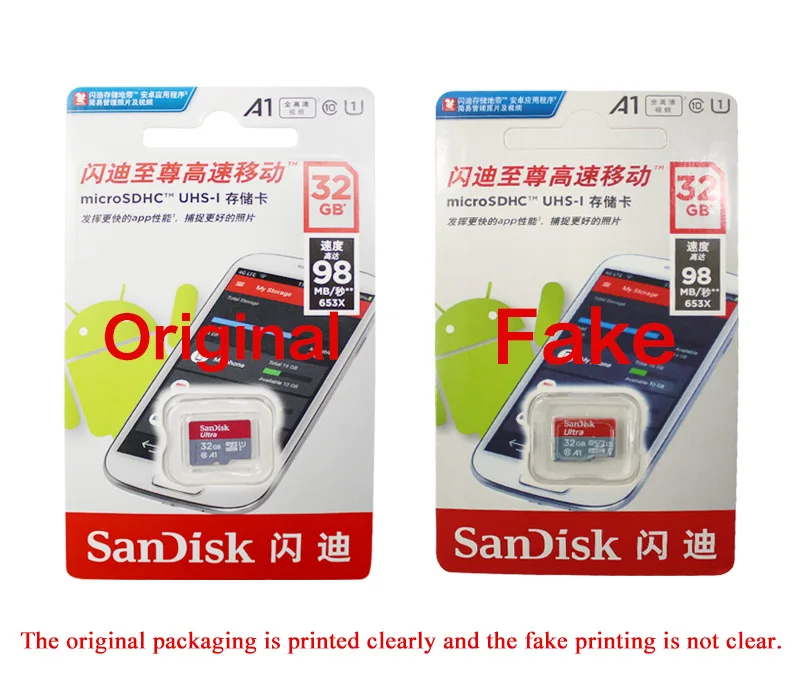 SanDisk Ultra 64 гб 32 гб 16 гб Micro SD карта максимальная скорость чтения 98 м/с класс 10 A1 UHS-1 флеш-карта TF карта памяти Microsd 128 гб 256 гб