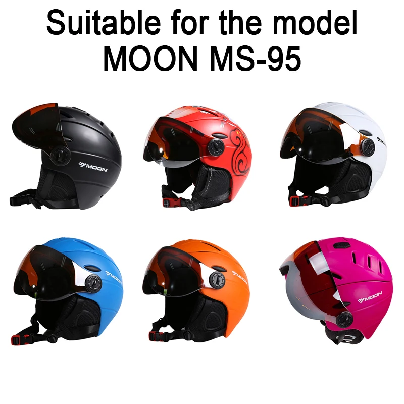 LOCLE лыжный шлем козырьки MS95 MS99 Многофункциональный ветронепроницаемый пылезащитный запасной объектив УФ-защита лыжный шлем Дополнительные линзы