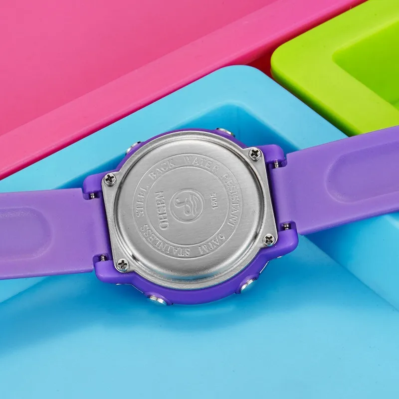Kids Watches Children Digital LED Fashion Sport Watch Cute boys girls Wrist watch For Waterproof Gift Watch Alarm Men Clock 2022