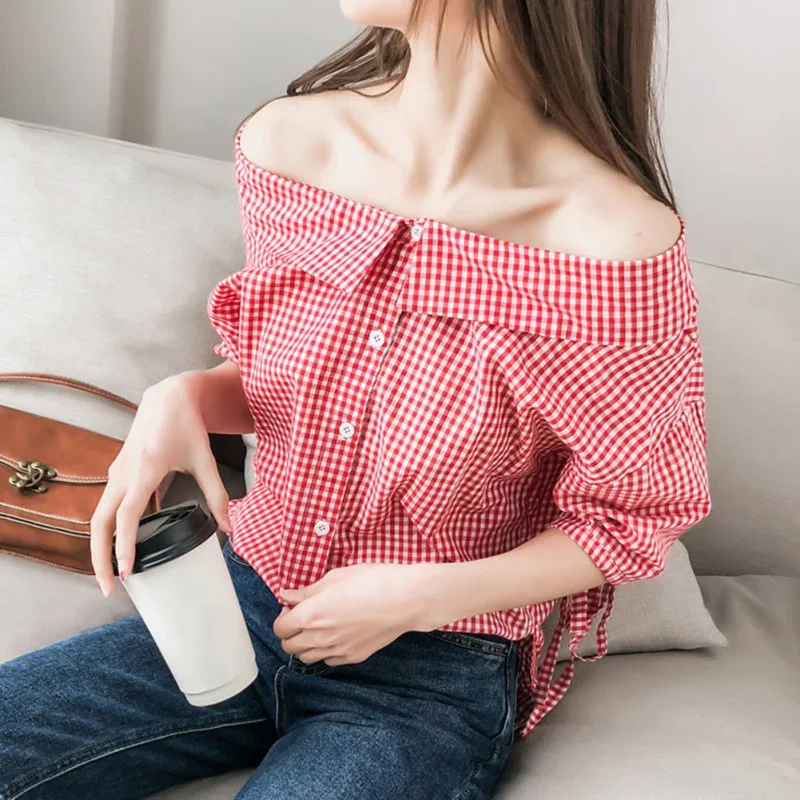 N ROPALIA/клетчатые рубашки для девочек популярные осенние хлопковые с рукавами