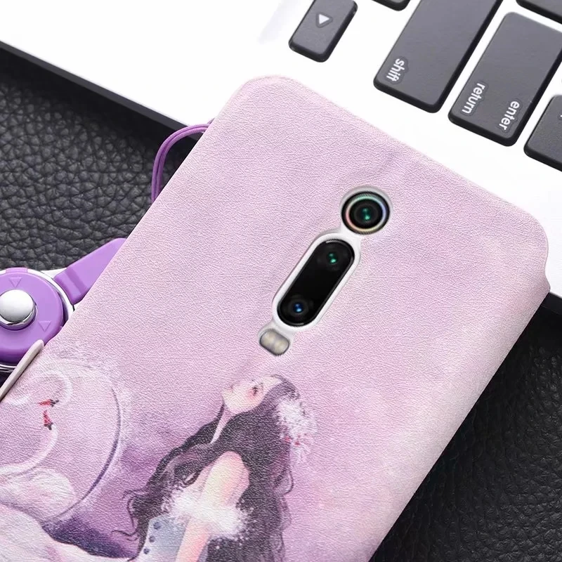 Кожаный чехол-кошелек с рисунком для Xiaomi Redmi 7A, чехол 7 K20 Pro Redmi Note 7, глобальная версия книги, цветной Чехол-книжка с рисунком