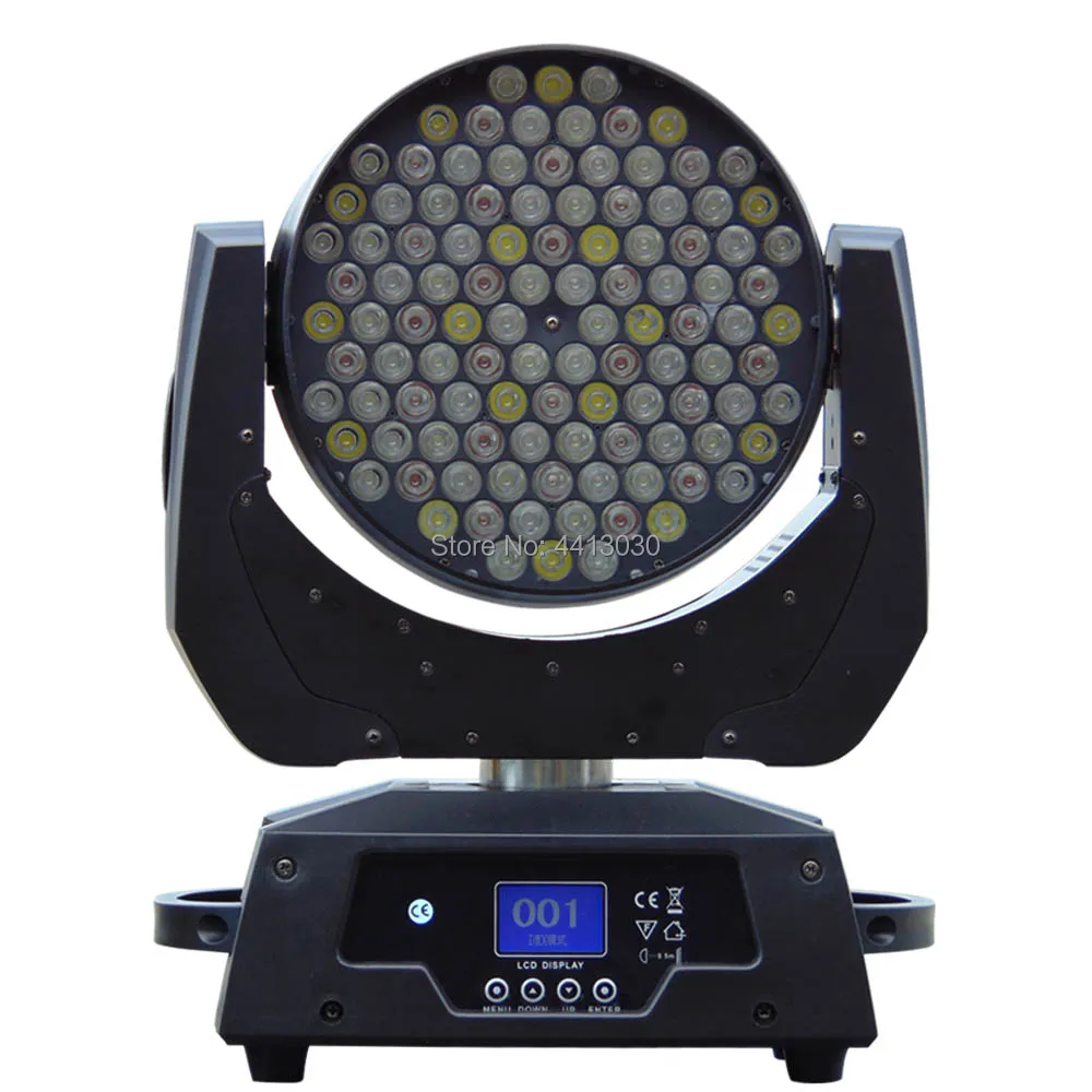 Светодиодный диско ди Джея свет для сцены парти света 108X3 W смесь Цвета DMX512 авто