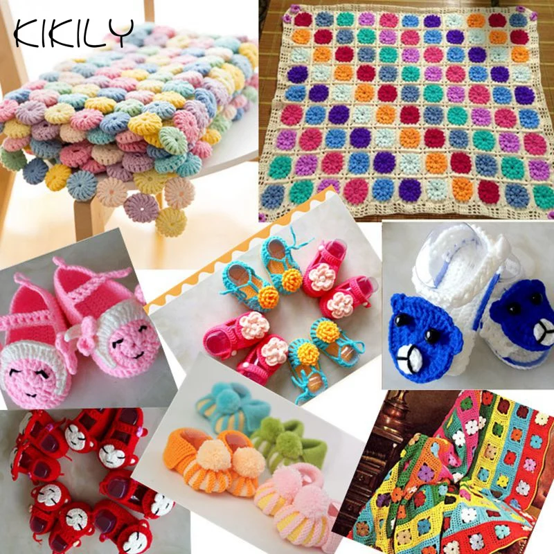 50 г/шар Высококачественная теплая хлопчатобумажная пряжа сделай сам Детская