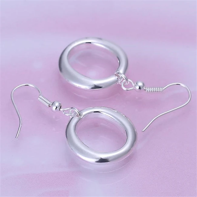 925 ювелирные изделия серебряного цвета оптовая продажа Бесплатная доставка