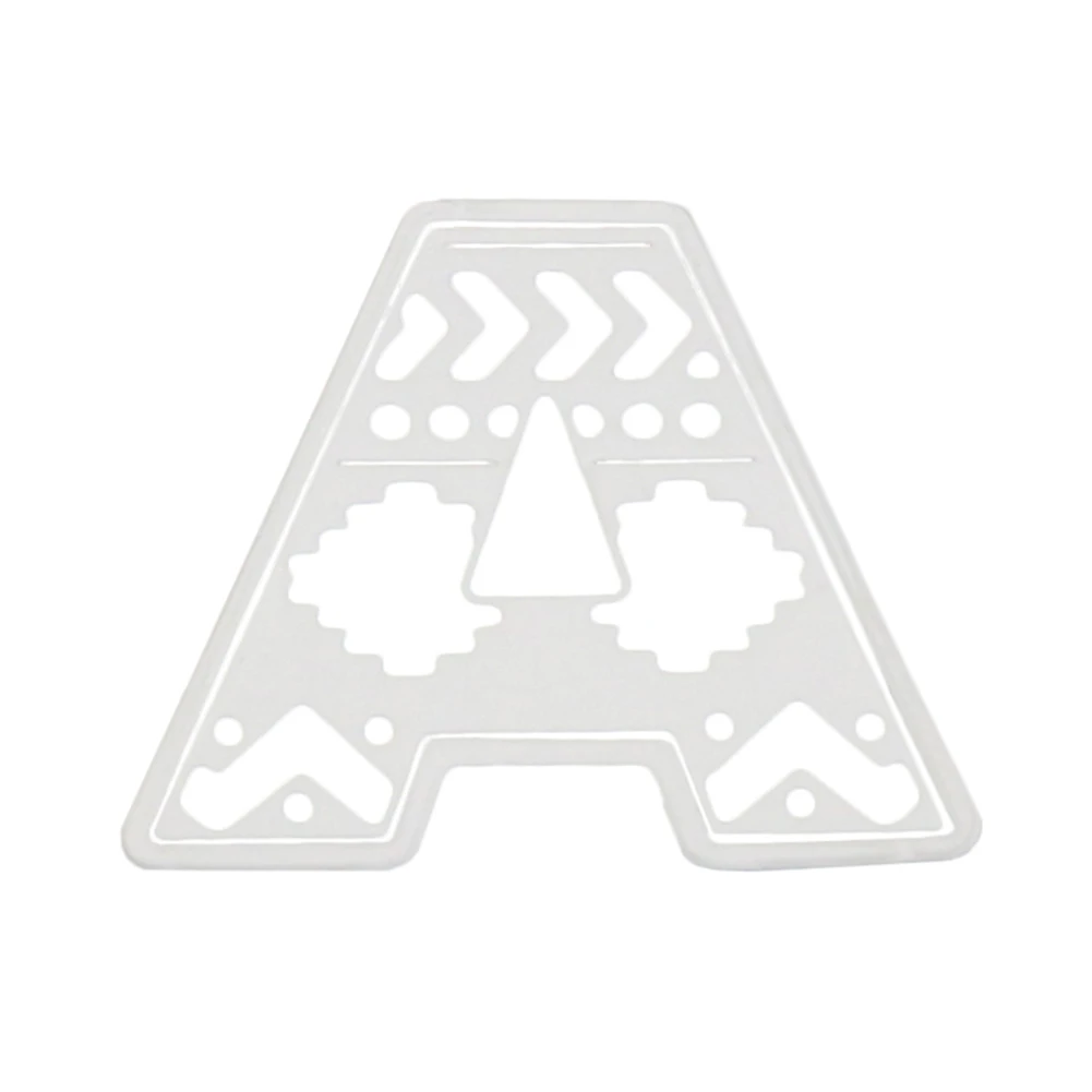 DIY тиснение металла резки штампы инструмент формы буквы для скрапбукинга