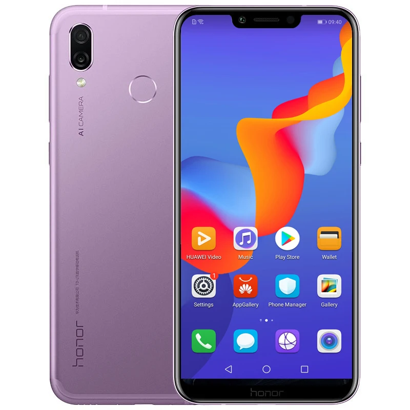 Honor Play 4 ГБ 64 6 3 дюйма Kirin 970 четыре ядра Android 8 1 мобильный телефон 2340x1080 быстрое
