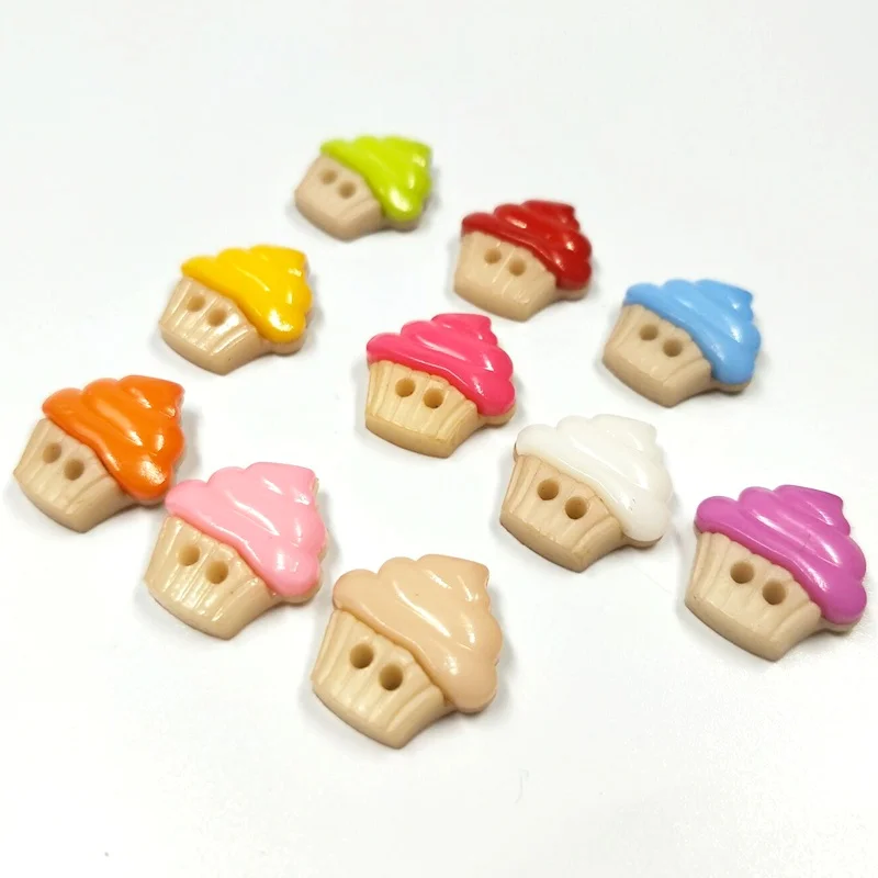 Пластиковые пуговицы для скрапбукинга Размер 15 мм 50/100 шт.|plastic buttons|sewing accessoriesbutton