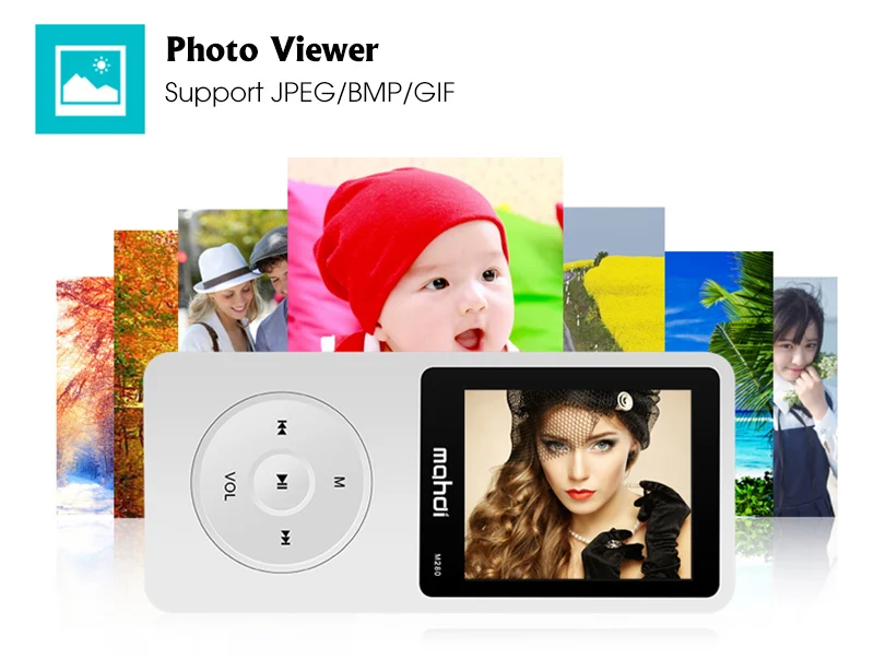 Mahdi M280 Спортивный MP3 плеер, работающий портативный аудио Hi-Fi плеер, 8 ГБ, 1,8 дюйма, TFT экран, поддержка 128 ГБ, TF карта, FM радио, диктофон