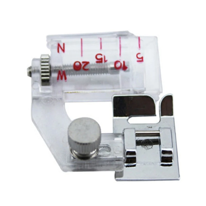 Adjustable Sewing Presser Bias Tape Binding Foot Snap On Machine Accessories Tools | Дом и сад