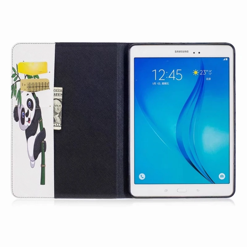 HOLAZING Чехол книжка из искусственной кожи чехол для планшета Samsung Galaxy Tab A 9 7 Совы