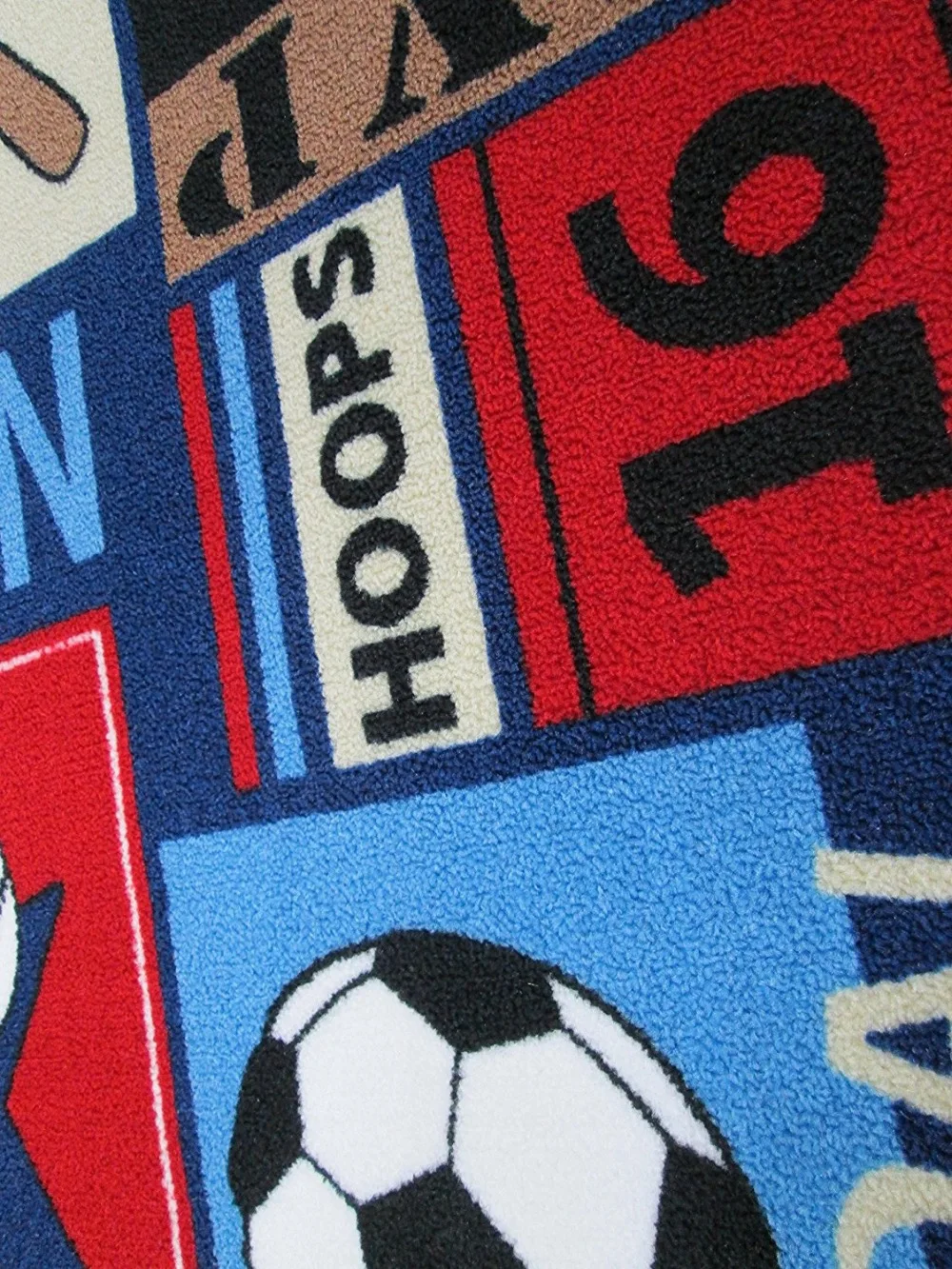 Новый дизайн детские коврики и ковры для гостиной спортивные с принтом