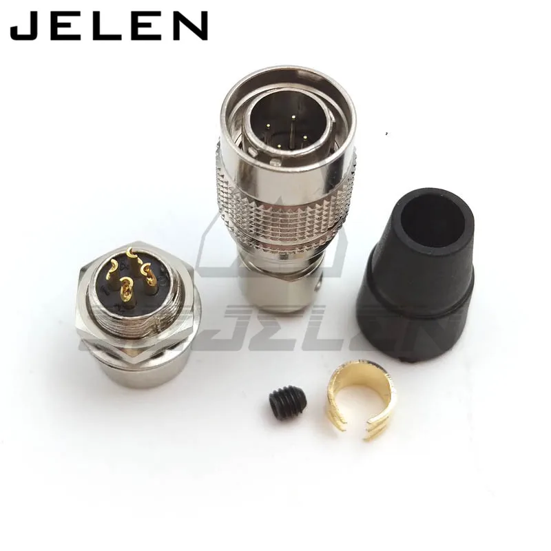 4 контактный разъем Hirose штекер и гнездо фотографическое оборудование мощность