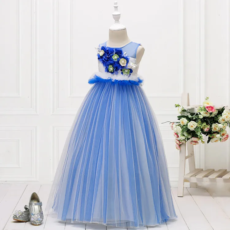 Hot Lace flower girls wedding dress baby christening cake dresses for party kids 3 year girl birthday | Детская одежда и обувь