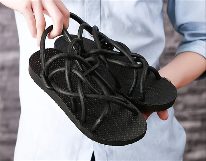 Вьетнамки Мужские модные повседневные сандалии Летние Студенческие Мужская