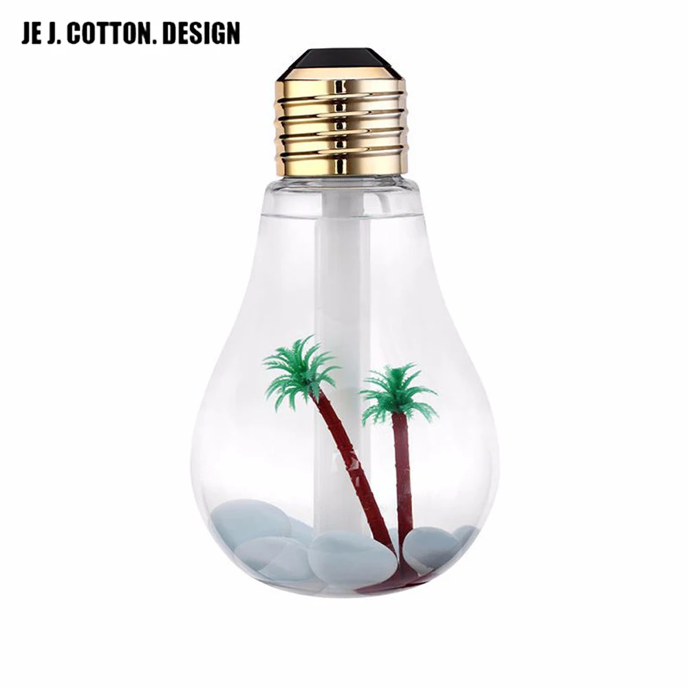 Ультразвуковой увлажнитель воздуха со светодиодный Ной лампой 400 мл | Бытовая