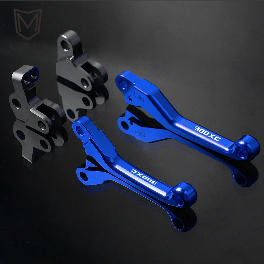 Для газа XC 250 300 XC250 XC300 2017-2018 Мотоцикл CNC Pivot Dirt Bike сцепления Тормозные ручки набор