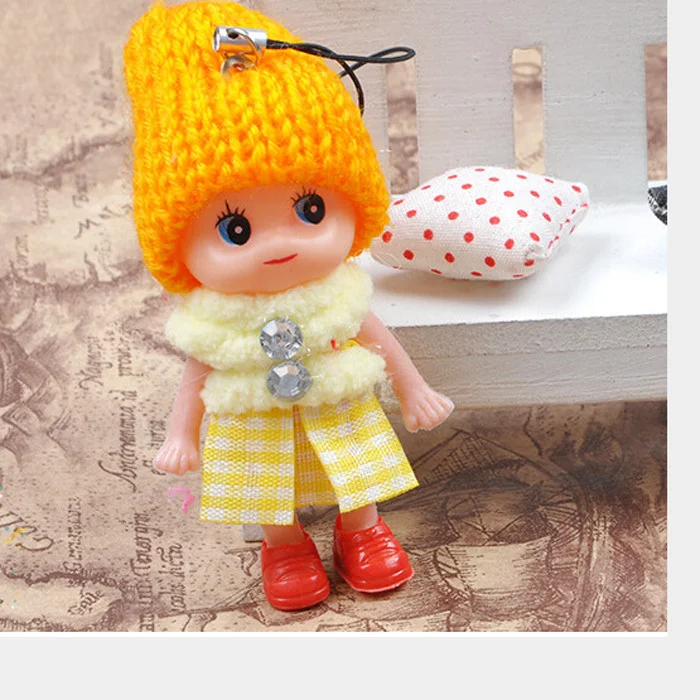 Милые Аксессуары для мобильных телефонов решетки клоун путать кукла телефон