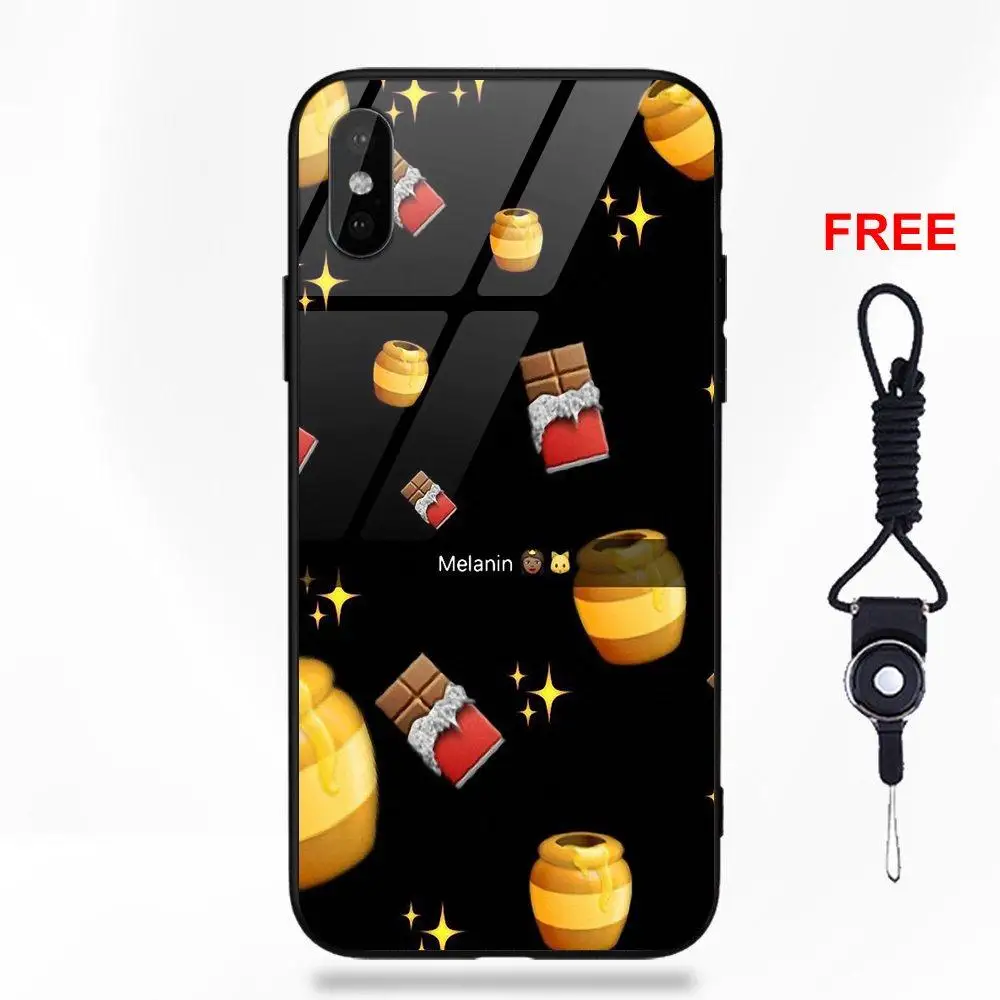 Vvcqod печать рисунок мягкий ТПУ чехол + закаленное стекло для Apple iPhone 5 5C 5S SE 6 S 7 8 плюс