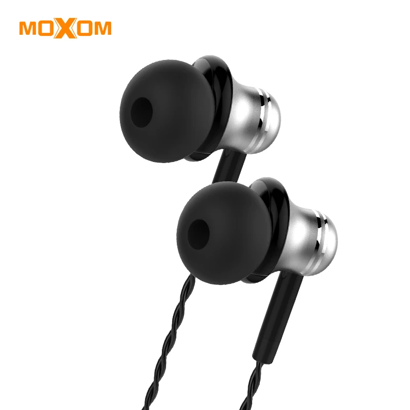 MOXOM Bluetooth наушники с шумоподавлением стерео магнитные Беспроводные Наушники V4.1