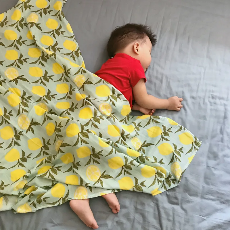 Многофункциональный органический хлопковый муслин Пеленальное Одеяло