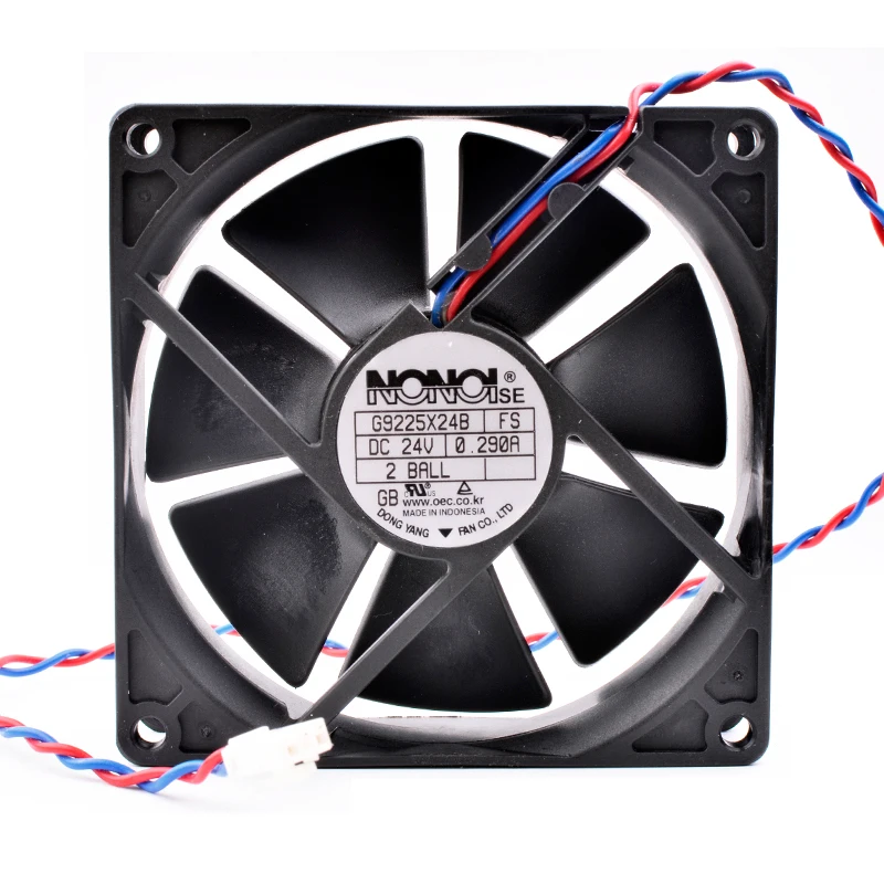 Абсолютно ANCHAOPU G9225X24B 9 см 92x92x25 мм 90 мм вентилятор DC24V 0.29A двойной шар большой объем воздуха инвертор вентилятор охлаждения
