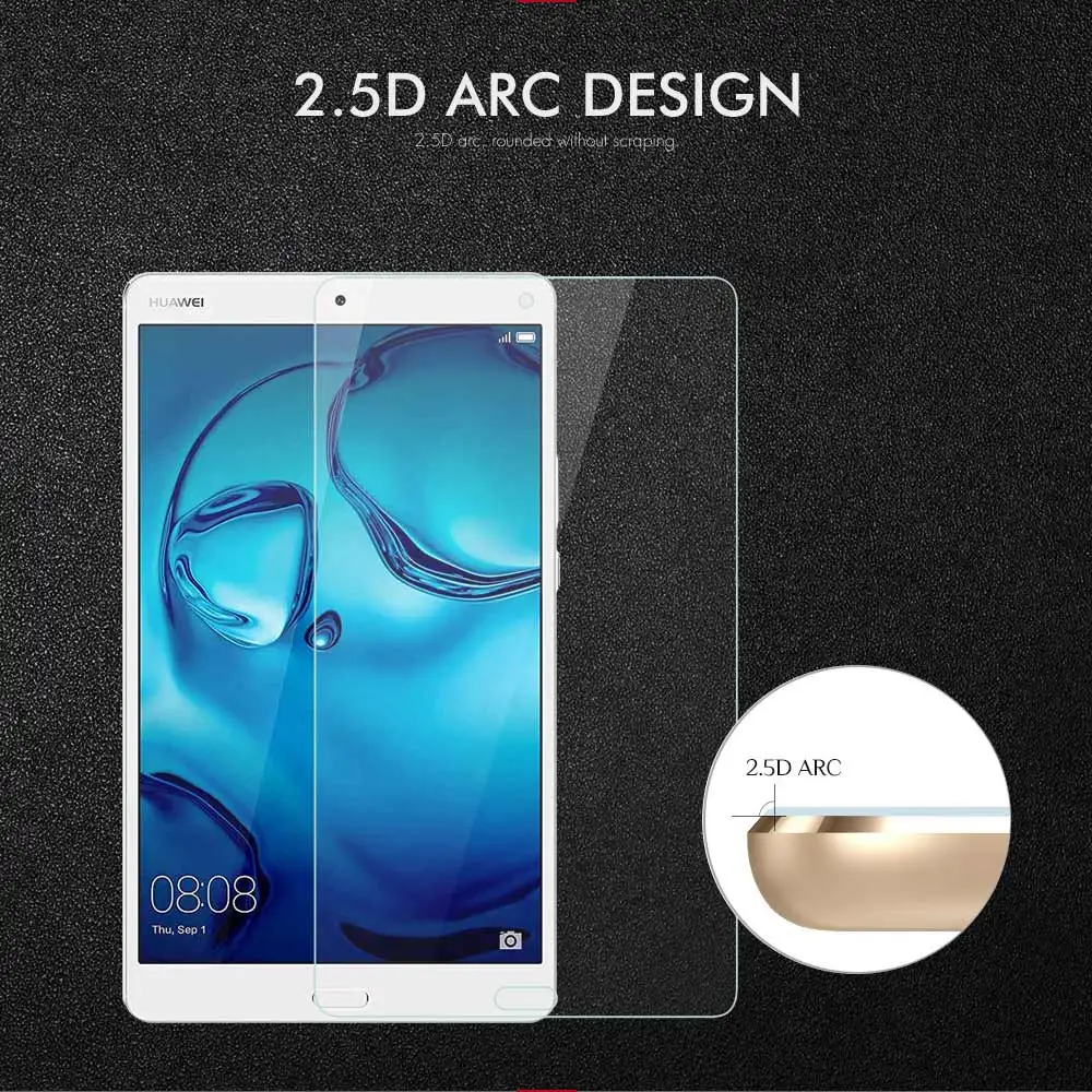 9H закаленное стекло для huawei MediaPad M3 Lite M2 M5 8,0 10,1 8,4 дюйма M2 10,0 7,0 M5 10,8 дюйма Защитная пленка для экрана