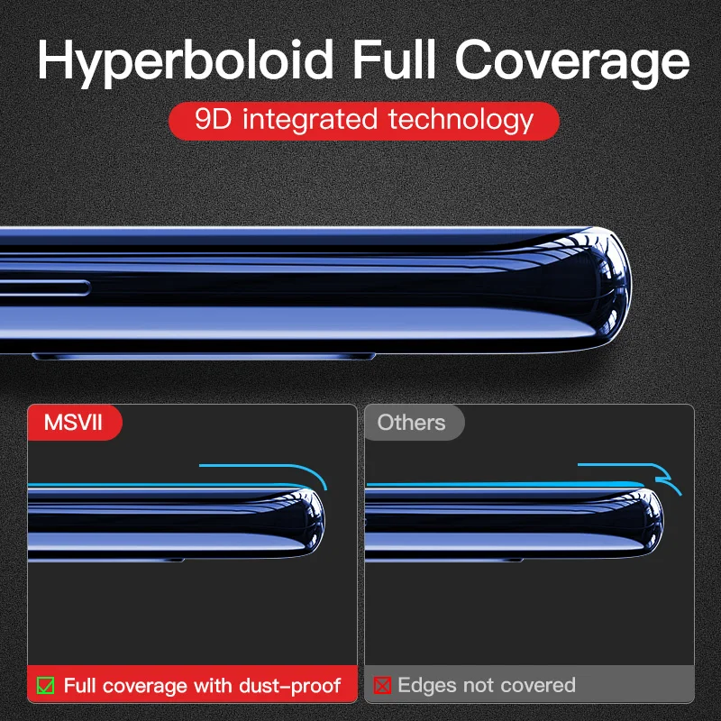 Msvii Glass For Huawei Mate 20 Pro Screen Protector Tempered Film 20X Curved Edge | Мобильные телефоны и аксессуары