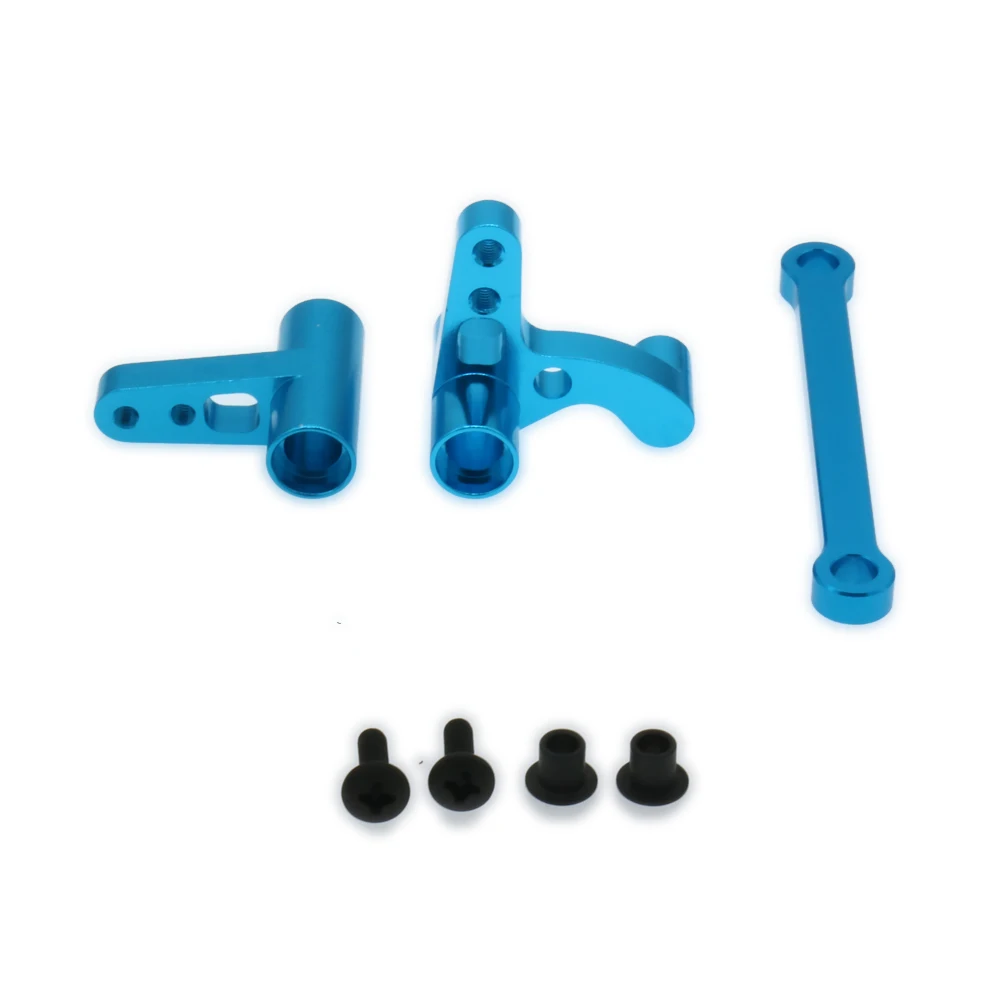 1 комплект сплав набор руля сервопривод заставка в комплекте для 1/10 Rc автомобиля