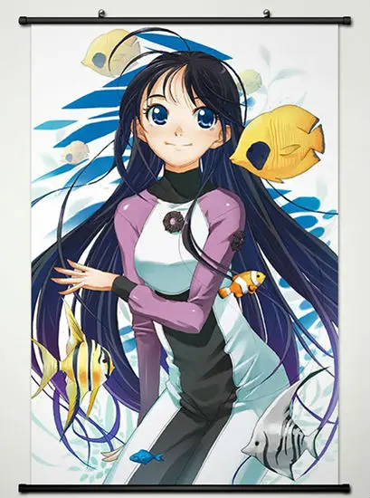 Настенные прокрутки плакат Ткань печати для аниме amanchu Futaba ооки|wall scroll|scroll posterposter