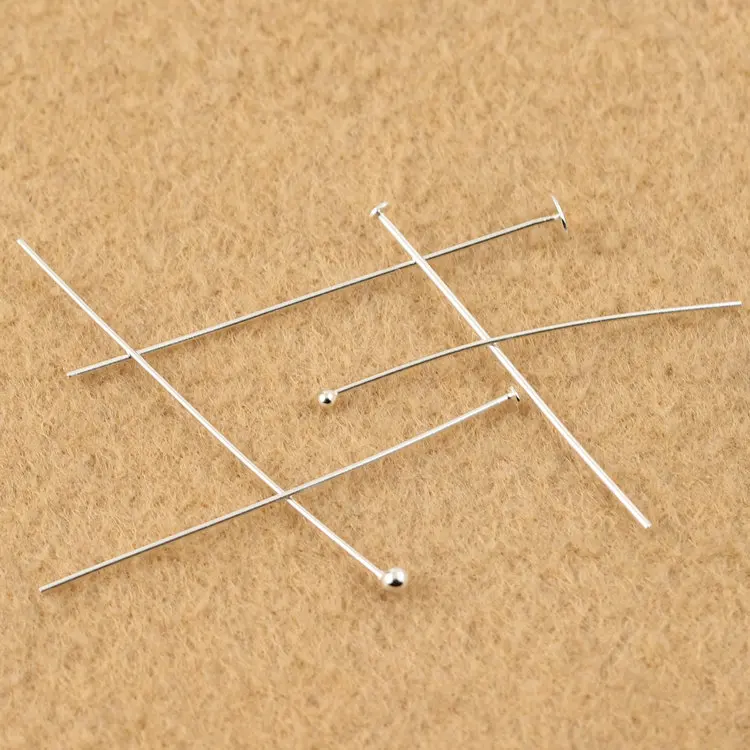 S925 Silver Thai Accessories DIY Round T- pin 3cm Bracelet essential needles | Украшения и аксессуары