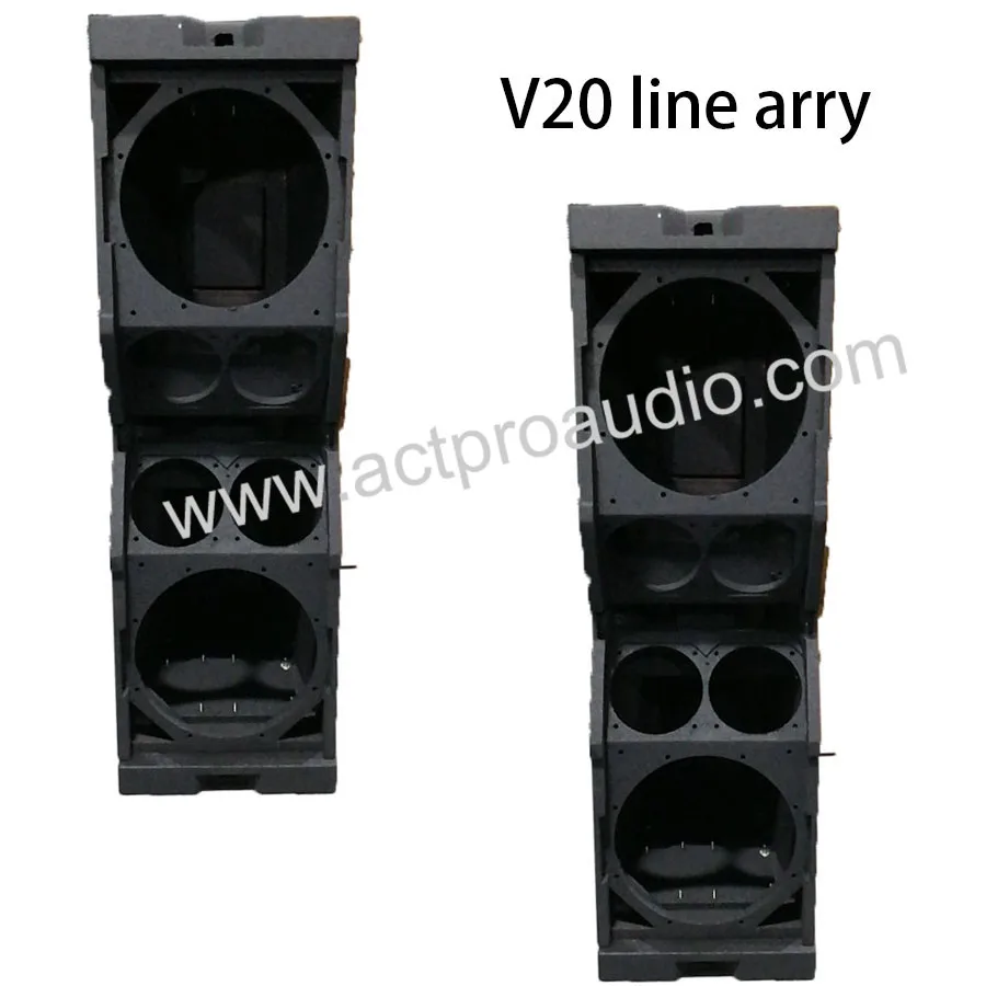 V20 three way double 10 inch 18 subwoofer line array speaker system Professional audio | Электроника