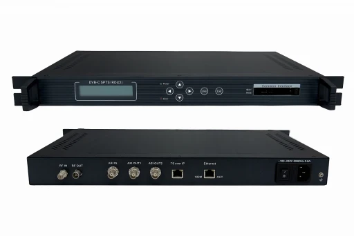 DVB-C CI IP IRD(DVB-C/QAM RF+ASI in ASI+IP/1*MPTS/8*SPTS(multicast) out)) CAM IRD Radio &amp TV Broadcasting Equipment sc-5130 |