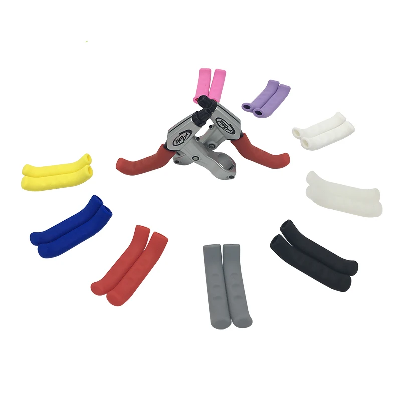 Силиконовый защитный чехол для рычага тормоза 11 цветов|disc brake lever|brake levermtb v |