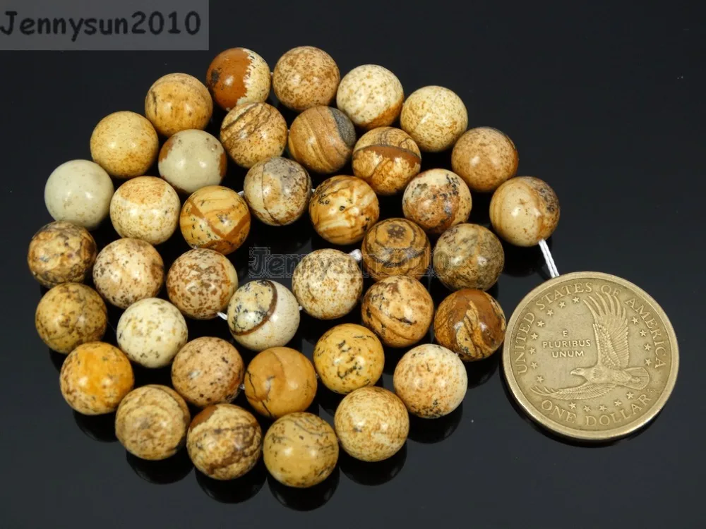 Камни с натуральными камнями 10 мм круглые распорные бусины 15 дюймов нити для