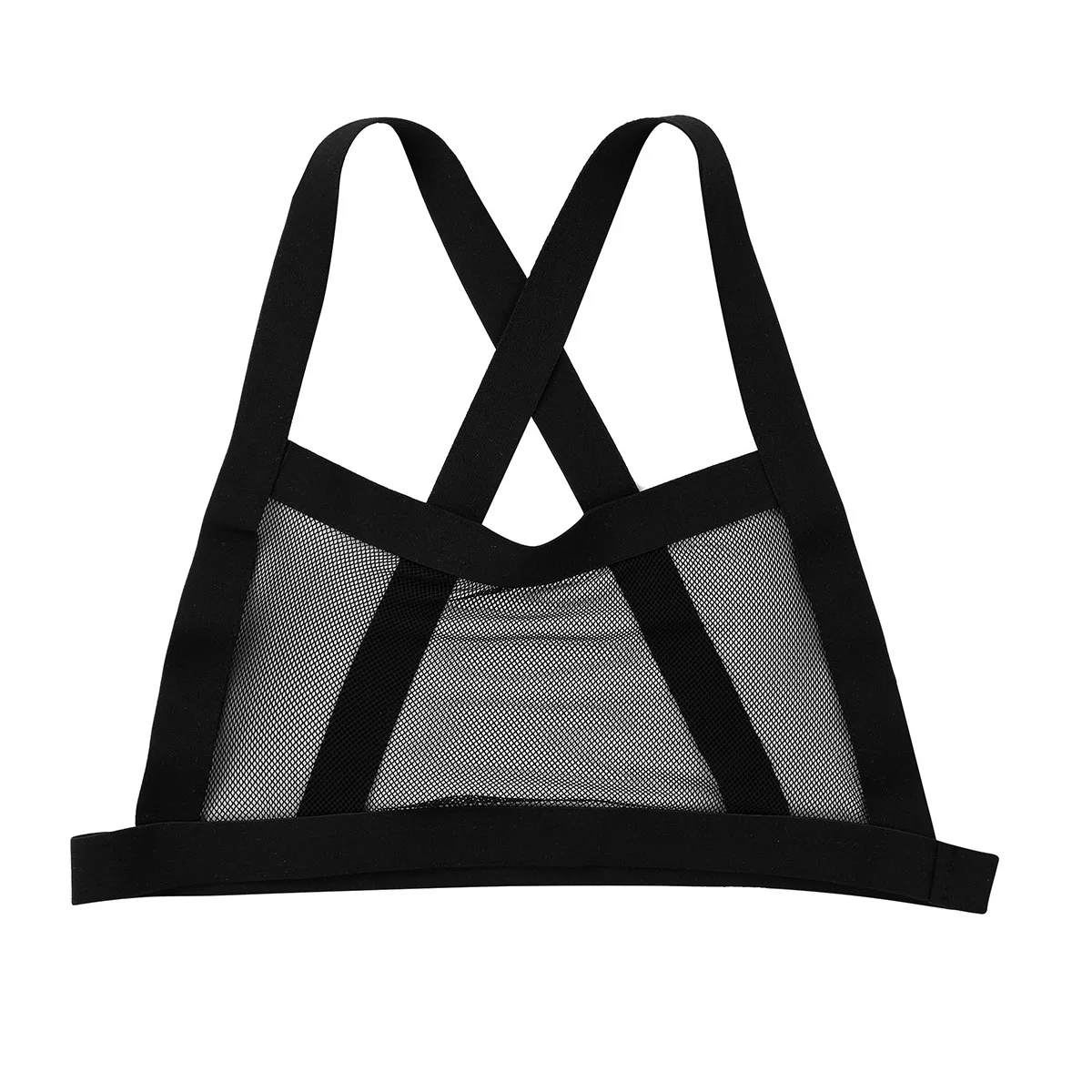 Мужское нижнее белье без рукавов прозрачные сетчатые экзотические танки Клубная