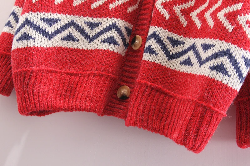 Женский кардиган с пуговицами H.SA повседневный трикотажный длинным рукавом в