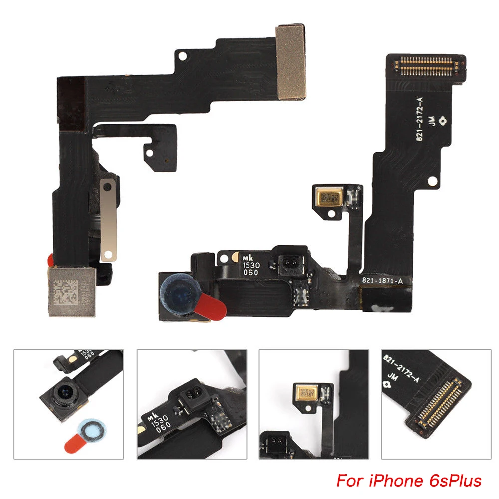 Для iPhone 6 6plus 6s 6s Plus фронтальная камера светильник приближения сенсор гибкий кабель с наушником динамик+ полный комплект винтов