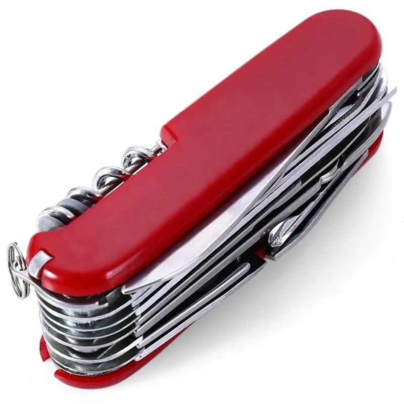 17 In 1 Multifunctional Tools Stainless Steel Folding Knife Outdoor Camping Survival Multi Pocket EDC Gear For Hunting | Спорт и