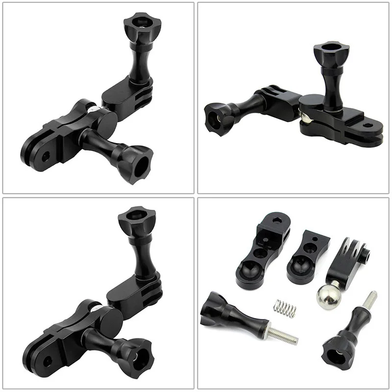 Алюминиевый сплав поддерживает Bracekts для Gopro Hero SJcam Xiaoyi держатель для камеры крепления АДАПТЕРНЫЕ рамки для экшн-камер