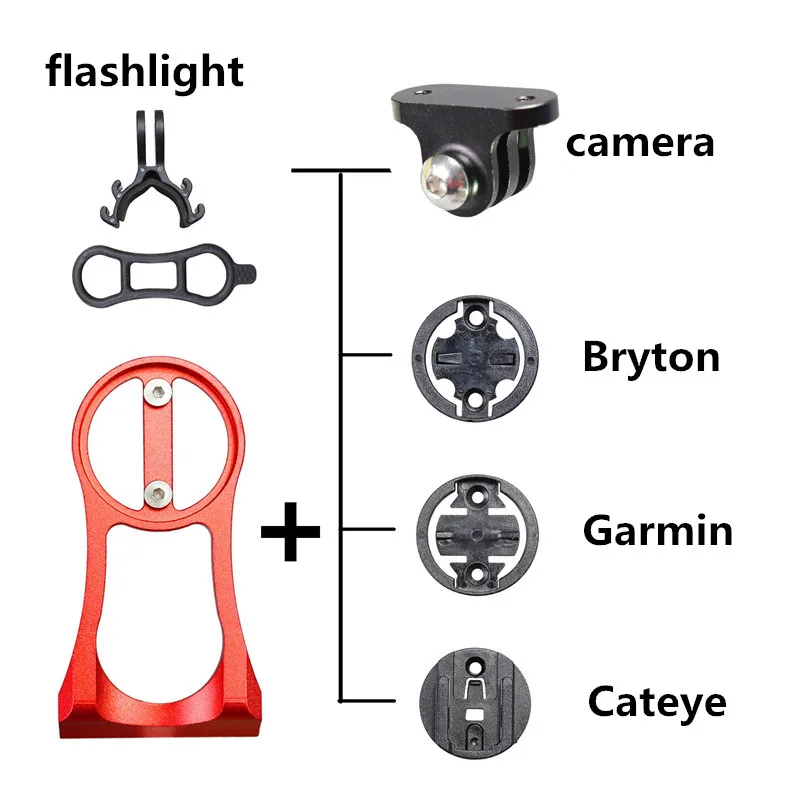 Бесплатная доставка крепление для телефона велосипеда GPS компьютера Garmin Bryton Cateye