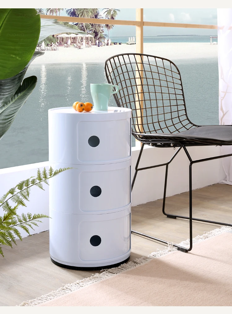 Современный Модный классический дизайн домашний блок для хранения 3 круглых