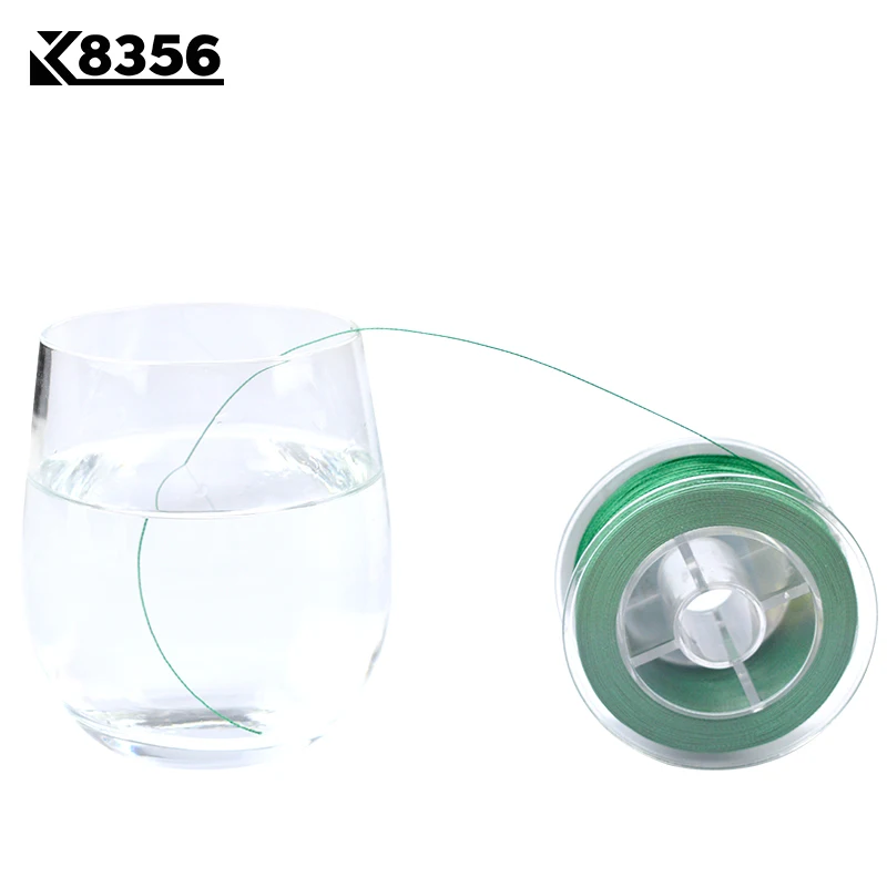 K8356 100% 300 м/328 ярдов 4 стенда ПЭ плетеная рыболовная леска выходная коробка