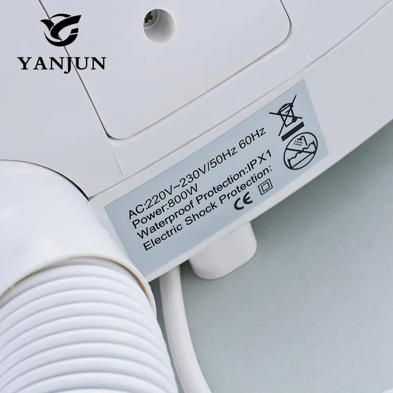 Yanjun Профессиональный отель Ванная комната кожи фен Пять Hot Скорость для варианта