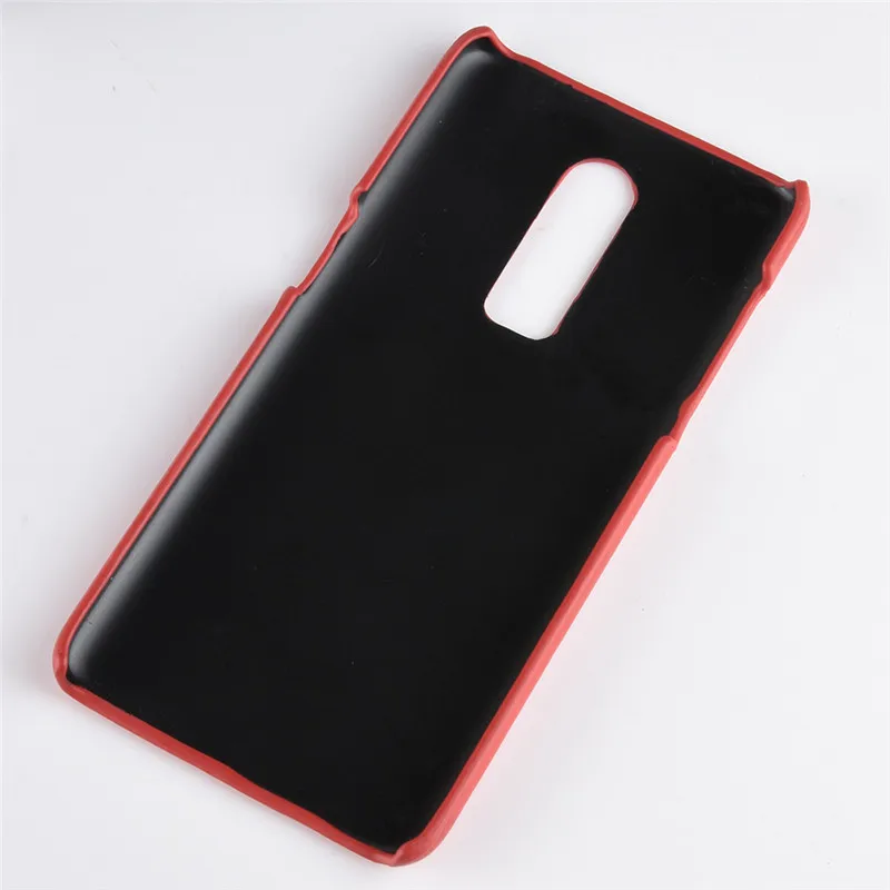Oneplus 6 Vintage Leather Case shell Ultra Thin Hard Back Cover For One plus A6000 Protective Phone cases coque Capa |